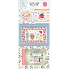 Carta Bella Summer Chipboard 6X13 - Frames UTGENDE