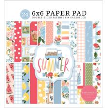 Carta Bella Double-Sided Paper Pad 6X6 - Summer