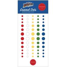 Carta Bella Adhesive Enamel Dots 60/Pkg - Our Travel Adventure