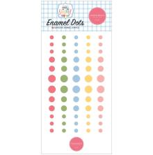 Carta Bella Adhesive Enamel Dots 60/Pkg - Summer