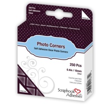 Scrapbook Adhesives 3L Photo Corners 250/Pkg - Clear