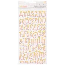 American Crafts Obed Marshall Buenos Dias Thickers Stickers 5.5X11 - Alpha