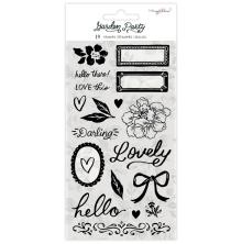 Maggie Holmes Acrylic Stamps 19/Pkg - Garden Party