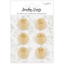 Maggie Holmes Circle Paper Clips 6/Pkg - Garden Party