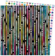 Vicki Boutin Color Study Double-Sided Cardstock - Doodles UTGENDE