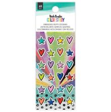 Vicki Boutin Puffy Stickers 48/Pkg - Color Study UTGENDE