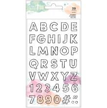 Creative Devotion Draw Near Clear Stamps 39/Pkg - Alphabet