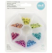 We R Memory Keepers Eyelets With Storage Case 140/Pkg - Bright