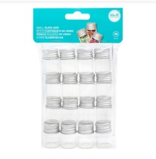 We R Memory Keepers Glass Jars 12/Pkg - Small