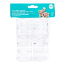 We R Memory Keepers Screw Stack Jars 10/Pkg - Medium