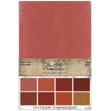 Tim Holtz Idea-Ology Kraft Paper Pad 6X9 24/Pkg - Warm