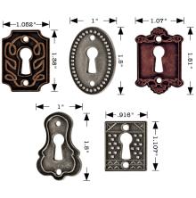 Tim Holtz Idea-Ology Metal Keyholes  5/Pkg