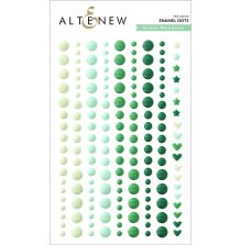 Altenew Enamel Dots 153/Pkg - Green Meadows