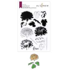 Altenew Clear Stamp And Die Build A flower - Semi-Double Chrysanthemum