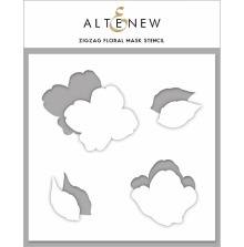 Altenew Stencil 6X6 - Zig Zag Floral Mask