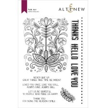 Altenew Clear Stamps 6X8 - Folk Art