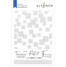 Altenew Clear Stamps 6X8 - Dots and Boxes