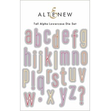 Altenew Die Set - Tall Alpha Lowercase