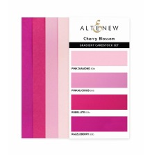 Altenew Gradient Cardstock Set - Cherry Blossom