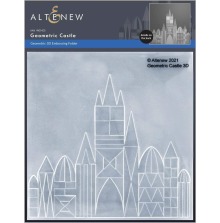 Altenew Embossing Folder - Geometric Castle 3D