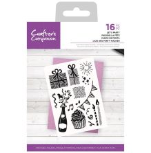 Crafters Companion Photopolymer Stamp Set - Lets Party