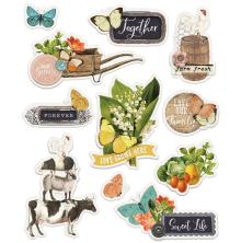 Simple Stories Layered Stickers 11/Pkg - SV Farmhouse Garden UTGENDE