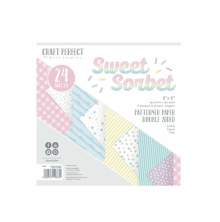 Tonic Studios Craft Perfect 6X6 Card Pack - Sweet Sorbet 9383E