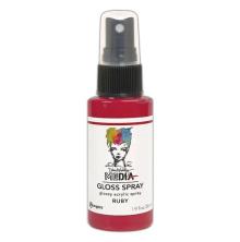 Dina Wakley MEdia Gloss Spray 56ml - Ruby