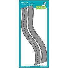 Lawn Fawn Dies - Slimline Road Border LF2569