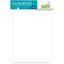 Lawn Fawn Double-Sided Adhesive Sheets 6X8 3/Pkg
