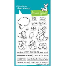 Lawn Fawn Clear Stamps 4X6 - Happy Hugs LF2556