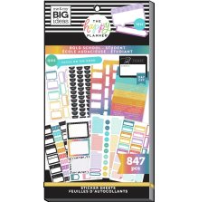 Me &amp; My Big Ideas Happy Planner Sticker Value Pack - Bold School 847