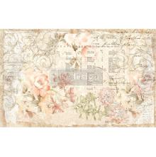 Prima Re-Design Decoupage Tissue Paper 19X30 2/Pkg - Floral Parchment