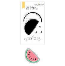 Altenew Mini Delight Stamp &amp; Die Set - One in a Melon