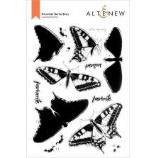 Altenew Clear Stamps 6X8 - Dovetail Butterflies