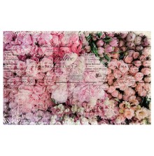 Prima Re-Design Decoupage Tissue Paper 19X30 - Flower Market
