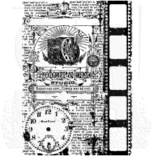 Tim Holtz Components Cling Stamp 2.5X3.5 - Photograph