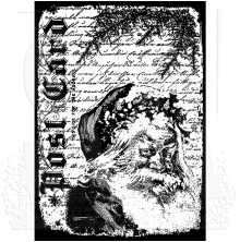 Tim Holtz Components Cling Stamp 2.5X3.5 - Santa Letter