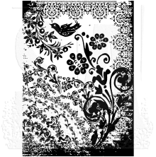 Tim Holtz Components Cling Stamp 2.5X3.5 - Tattoo You