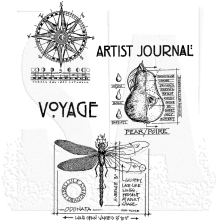 Tim Holtz Cling Stamps 7X8.5 - Classics #1 SCF001