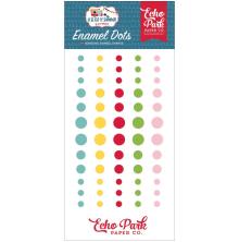 Echo Park Adhesive Enamel Dots 60/Pkg - A Slice Of Summer