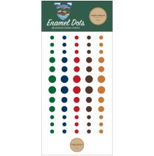 Carta Bella Adhesive Enamel Dots 60/Pkg - Outdoor Adventures