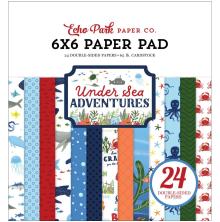 Echo Park Double-Sided Paper Pad 6X6 - Under Sea Adventures