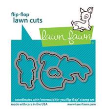 Lawn Fawn Dies - Mermaid For You Flip-Flop LF2596