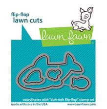 Lawn Fawn Dies - Duh-Nuh Flip-Flop LF2598