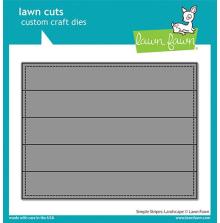 Lawn Fawn Dies - Simple Stripes Landscape LF2621