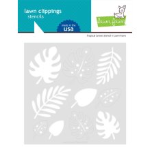 Lawn Fawn Stencils - Tropical Leaves