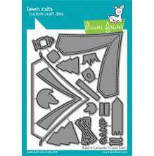 Lawn Fawn Dies - Build-A-Campsite