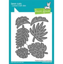 Lawn Fawn Dies - Tropical Leaves LF2617