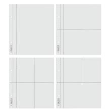 Simple Stories Snap Flipbook Pocket Pages 6X8 10/Pkg - 13309